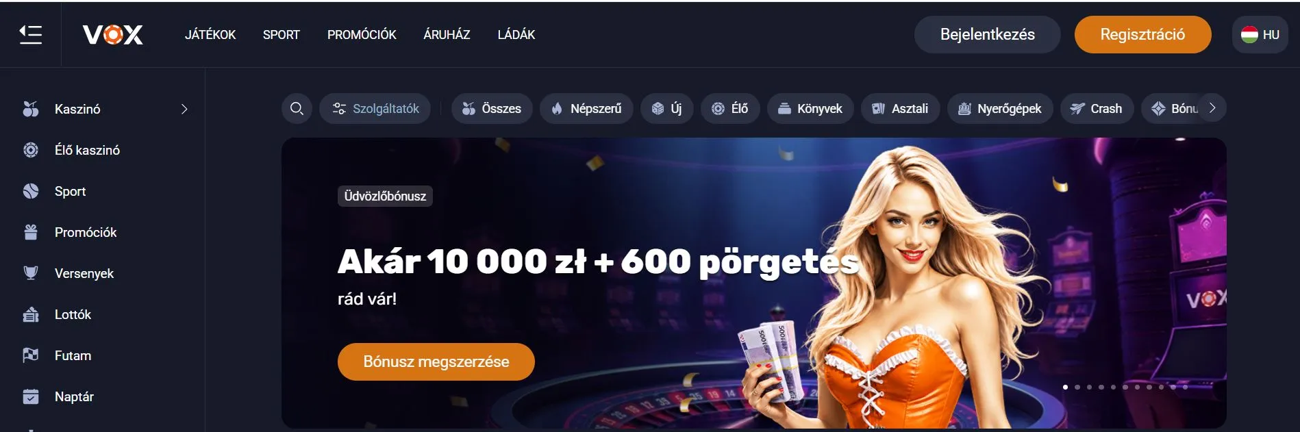 külföldi online kaszinó Vox Casino.JPG